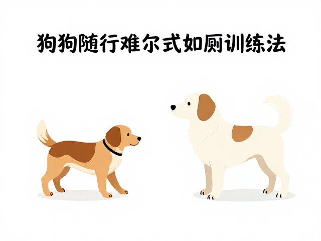 狗狗左侧随行难?试试如厕训练法,告别出门前分离焦虑