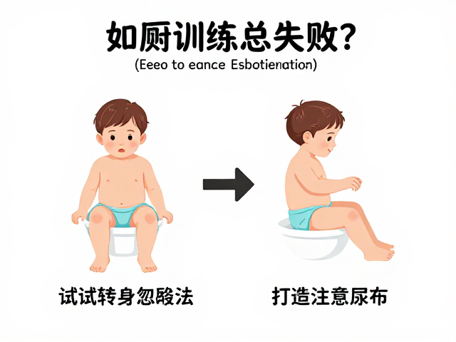 如厕训练总失败?试试转身忽略法,打造注意力锚点轻松戒尿布