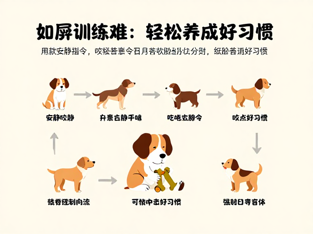 狗狗如厕训练难?用安静指令,咬胶替代法,轻松养成好习惯