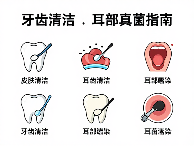 皮肤病防治、牙齿清洁与耳部真菌感染的科学护理指南