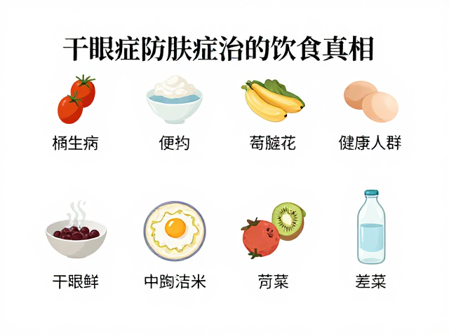 干眼症与食物不耐受，皮肤病防治的饮食真相