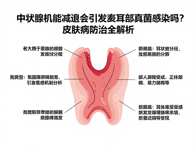 甲状腺机能减退会引发耳部真菌感染吗?皮肤病防治全解析
