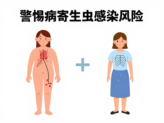 皮肤病防治与体重控制,警惕寄生虫感染风险