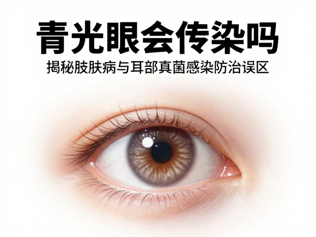青光眼会传染吗?揭秘皮肤病与耳部真菌感染防治误区