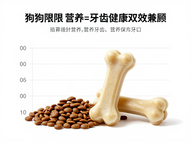 狗狗身高限制设计狗粮搭配高钙磨牙骨,营养与牙齿健康双效兼顾