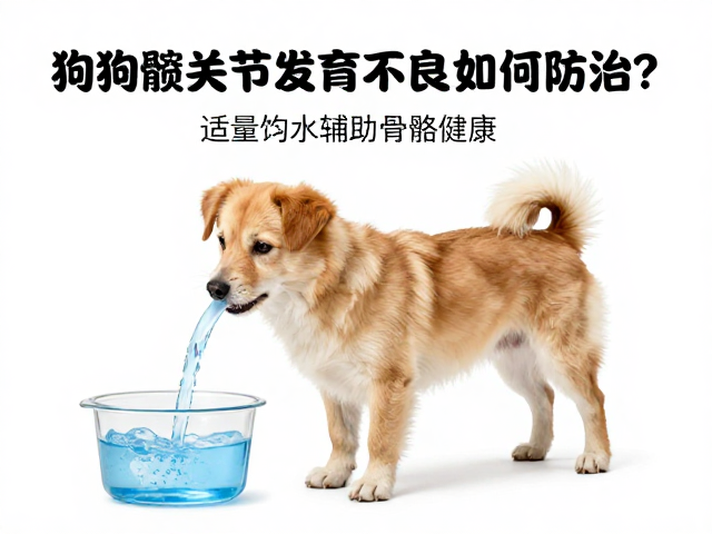 狗狗髋关节发育不良如何防治？适量饮水辅助骨骼健康