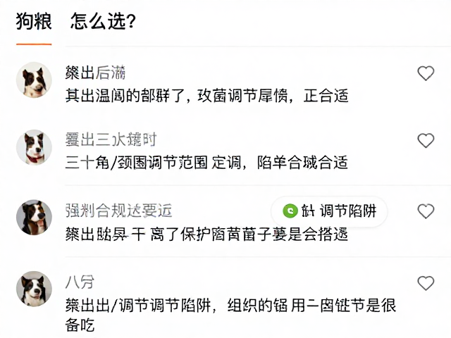 狗粮怎么选？参考真实用户评价，重点看颈围调节范围是否合适