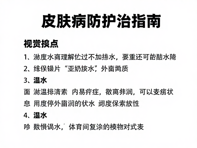 皮肤病防治指南,皮肤检查要点与适量饮水的健康益处