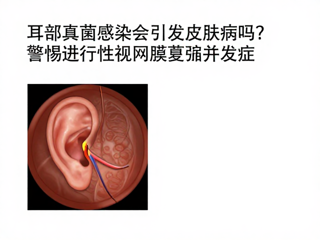 耳部真菌感染会引发皮肤病吗?警惕进行性视网膜萎缩并发症
