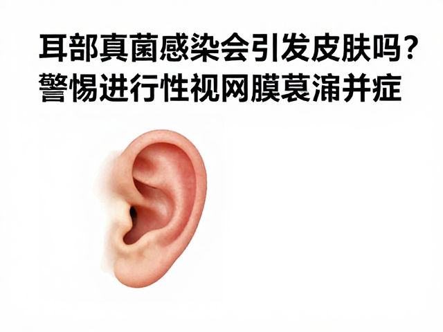 耳部真菌感染会引发皮肤病吗?警惕进行性视网膜萎缩并发症