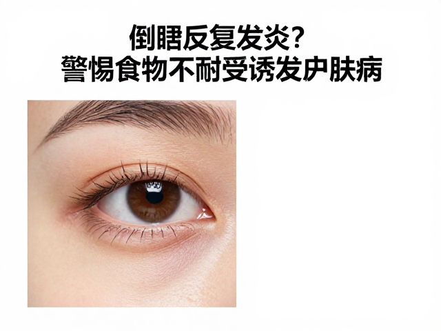 倒睫反复发炎?警惕食物不耐受诱发皮肤病,专家揭秘防治妙招
