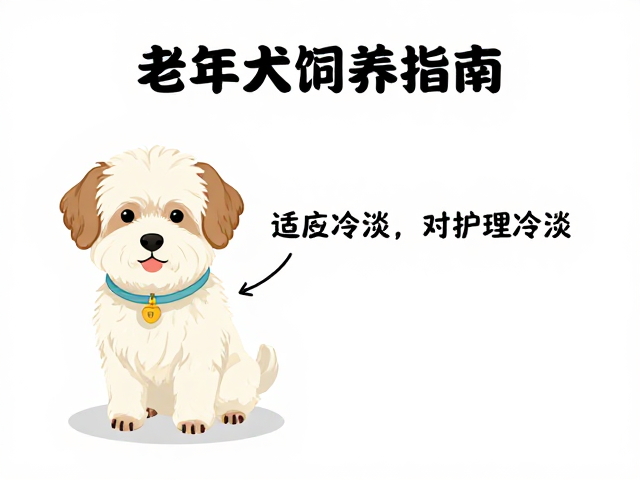 老年犬饲养指南,应对护理难题,接纳适度冷淡
