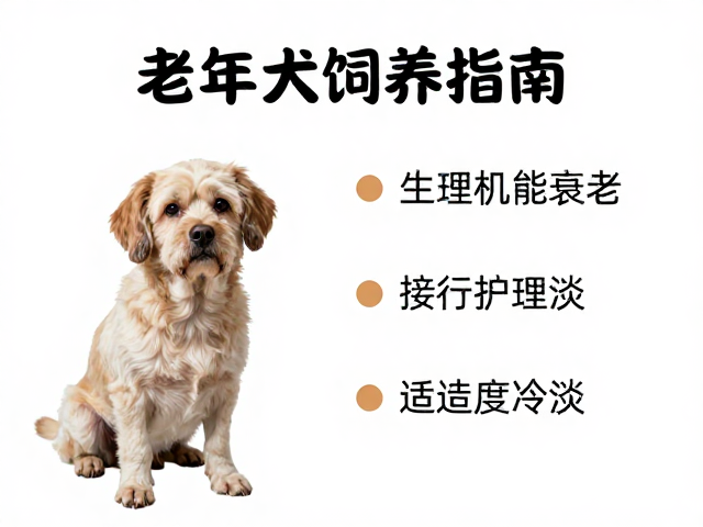 老年犬饲养指南,应对护理难题,接纳适度冷淡