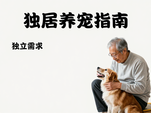 独居老人养宠指南,独立空间需求与老年护理应对策略