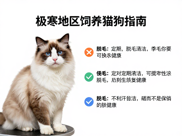 非极寒地区饲养猫狗指南，如何通过定期清洁与脱毛护理保持宠物健康