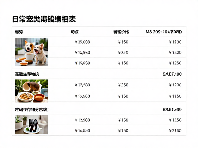 非高密度人宠混居,饲养人群日常开销明细与省钱指南