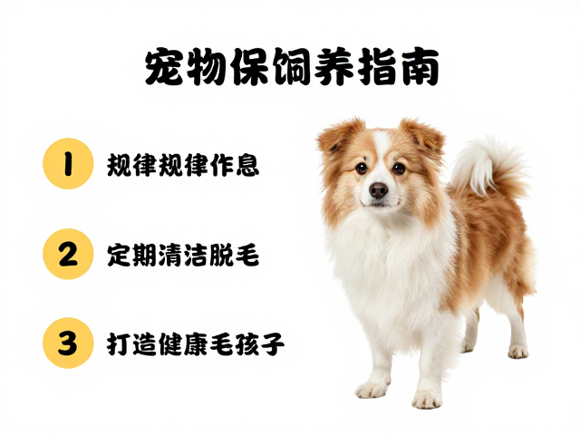 宠物饲养指南,规律作息,定期清洁脱毛,打造健康毛孩子