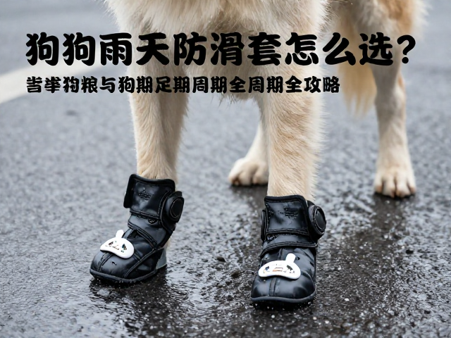 狗狗雨天防滑鞋套怎么选？狗粮与定期更换周期全攻略