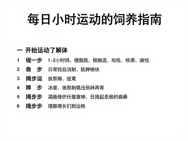 非极寒地区每日1-2小时运动下的饲养人群指南