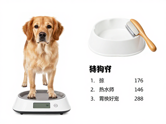 狗狗体重对应食盆容量指南,搭配双层被毛护理梳高效养宠