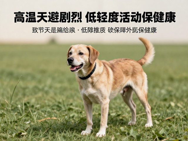 老年犬运动标准,高温天避剧烈,低强度活动保健康