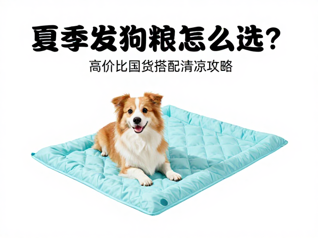 夏季狗粮怎么选?高性价比国货搭配清凉垫攻略