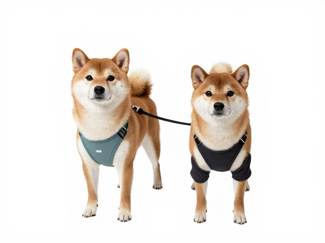 柴犬表情包服饰搭配指南,配便携水壶让遛狗更吸睛