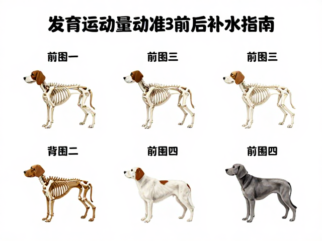 幼犬骨骼发育期运动量标准与前后补水指南