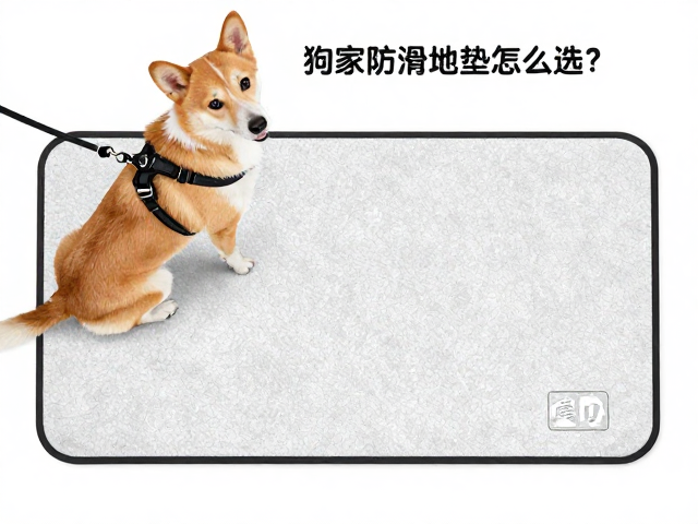 狗狗居家防滑地垫怎么选?搭配牵引胸背带的养宠避坑指南