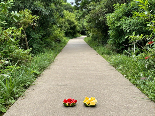 路线实例:城市近郊的成熟步道