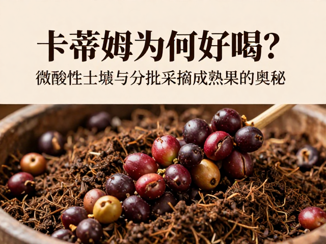 加工工艺对微酸性土壤风味的锁定