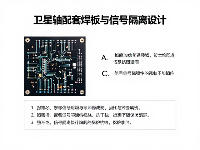 卫星轴配套焊盘电路与信号隔离设计,附短路排查指南
