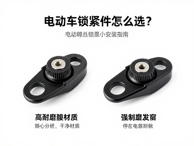 电动摩托车锁紧件怎么选？高耐磨损材质与安装指南