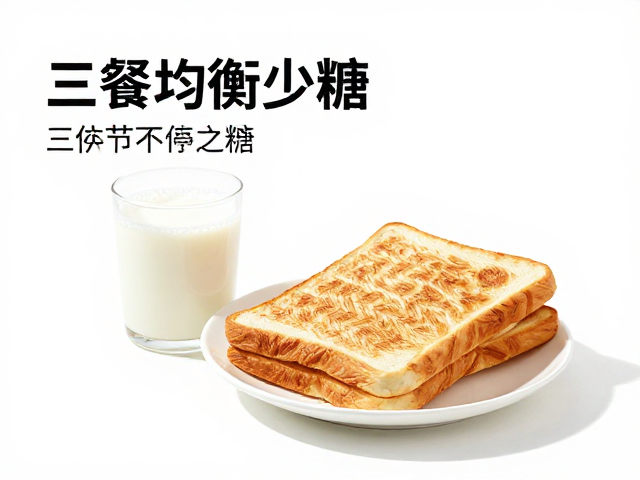 早餐控卡搭配，三餐均衡少糖，避开含糖饮品享轻盈好身材