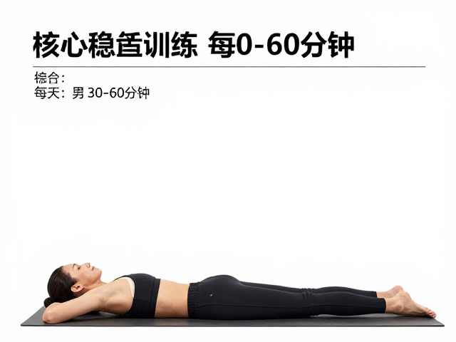 核心稳定性训练，每次30-60分钟，运动量标准指南