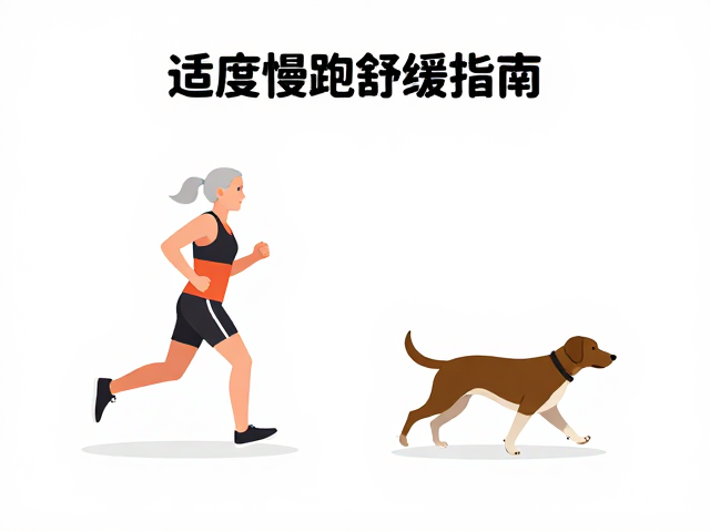 老年犬运动量标准,适度慢跑舒缓指南