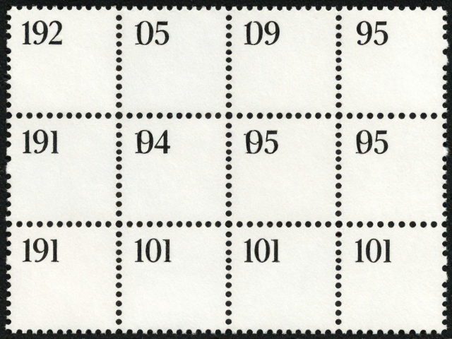 1992-2002编号邮票，背胶均匀，替代老纪特功能解析