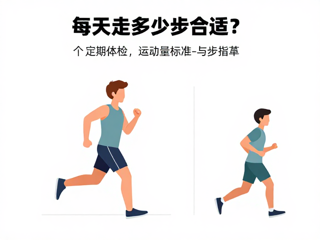 每天走多少步合适?结合定期体检看运动量标准与步数统计
