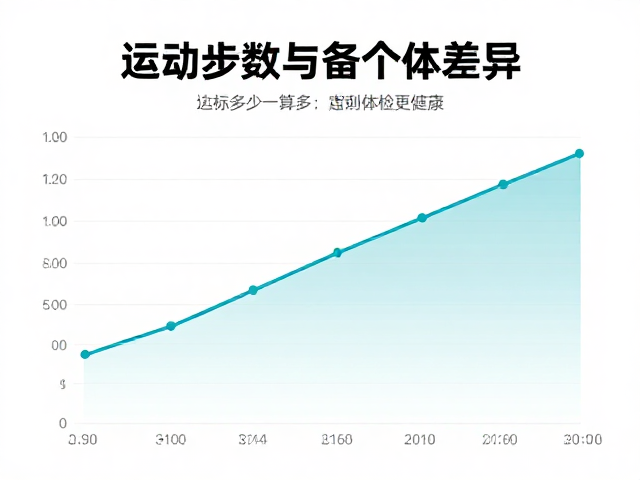 运动步数统计指南,达标多少算多?配合定期体检更健康