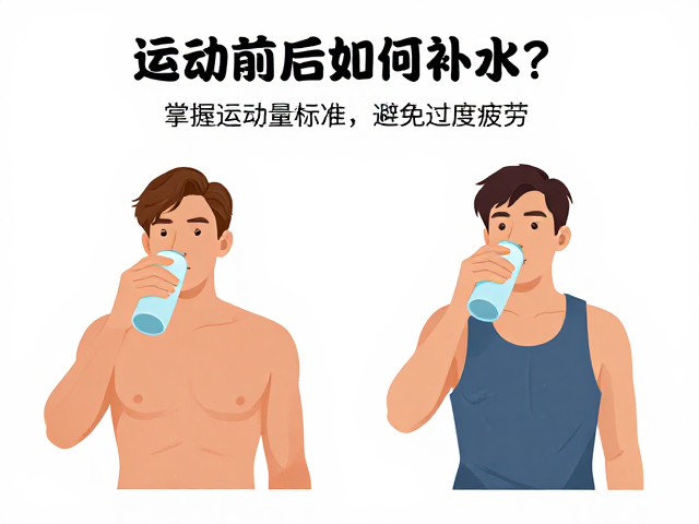 运动前后如何补水?掌握运动量标准,避免过度疲劳