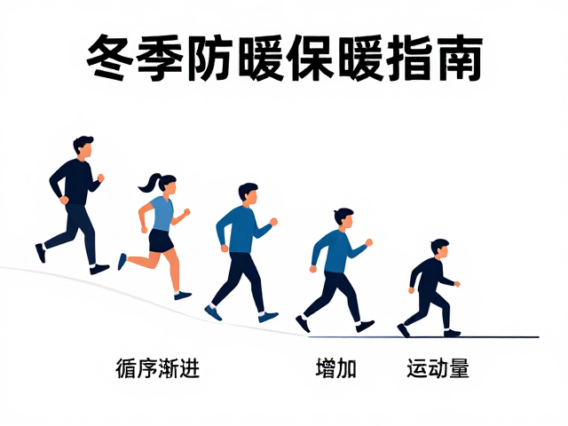 冬季运动防寒保暖指南,循序渐进增加运动量