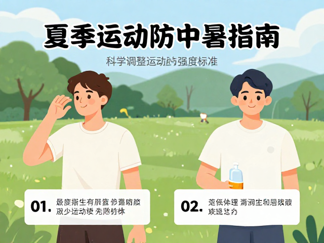 夏季运动防中暑指南,科学调整运动量与强度标准