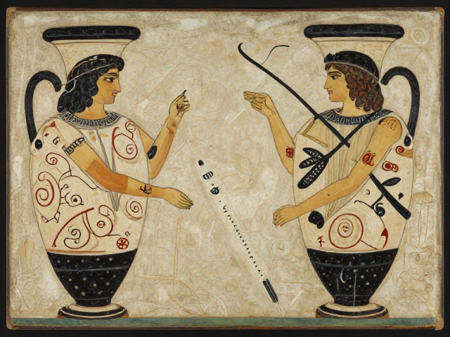 古代蜡彩与坦培拉渊源,从古希腊瓶画看巫术到叙事的演变
