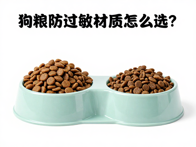 狗粮防过敏材质怎么选?体重对应食盆容量推荐