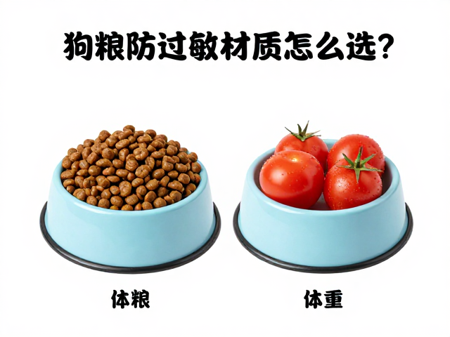 狗粮防过敏材质怎么选?体重对应食盆容量推荐