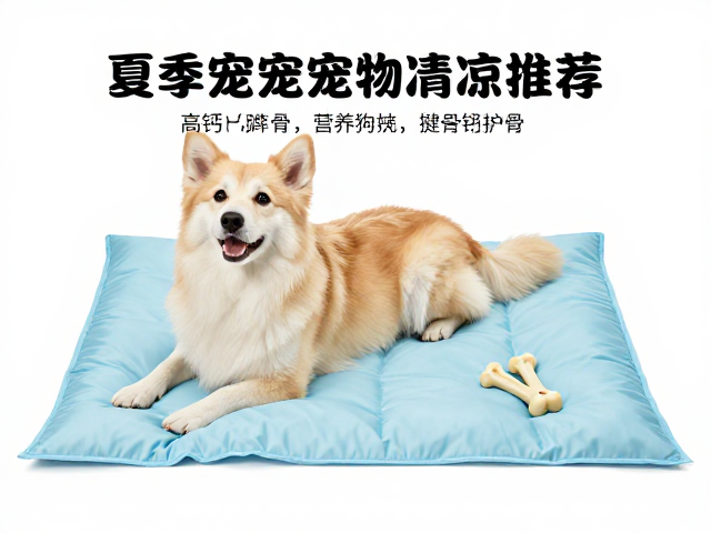 夏季宠物清凉垫推荐,高钙磨牙骨护骨,狗狗舒适度提升攻略