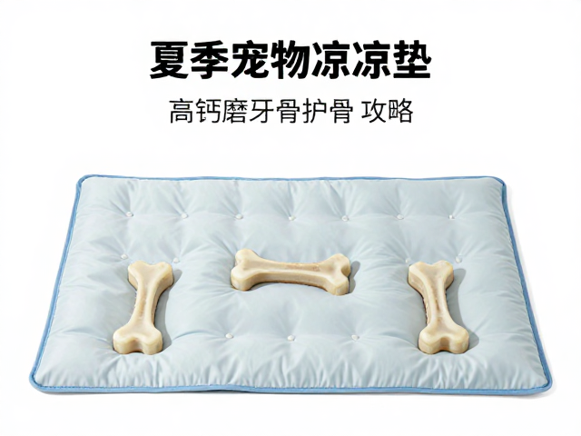 夏季宠物清凉垫推荐,高钙磨牙骨护骨,狗狗舒适度提升攻略
