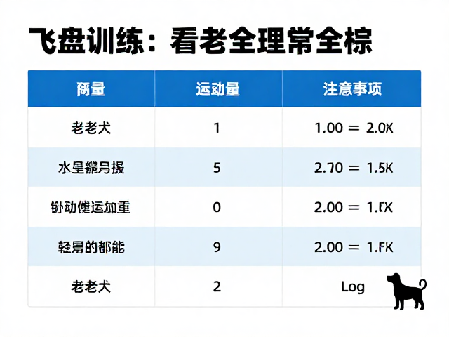 老年犬低强度运动指南，飞盘训练的安全运动量标准与注意事项