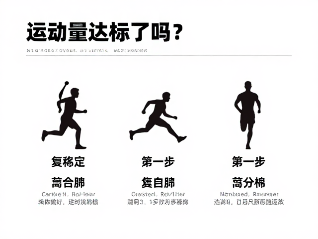 运动量达标了吗?3大标准,心肺提升指南,口令一致性让训练更高效