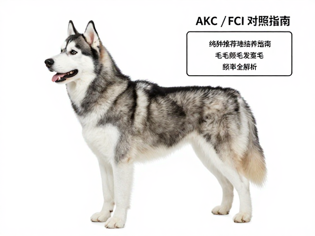 哈士奇纯种标准,AKC/FCI对照指南及梳毛美容频率全解析